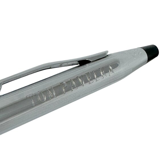 Cross Chrome Ball Point Pen & Pencil Set 3501 Vintage 1980s in Original Box - Picture 3 of 6